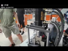 220V एयर फिल्टर बनाने की मशीन, 7pa कार्ड कवर न्यूमेटिक प्रेसिंग मशीन