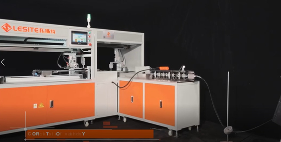 मानव रहित प्रबंधन जेब फिल्टर एयर फिल्टर विनिर्माण मशीन 220V 4.65KW