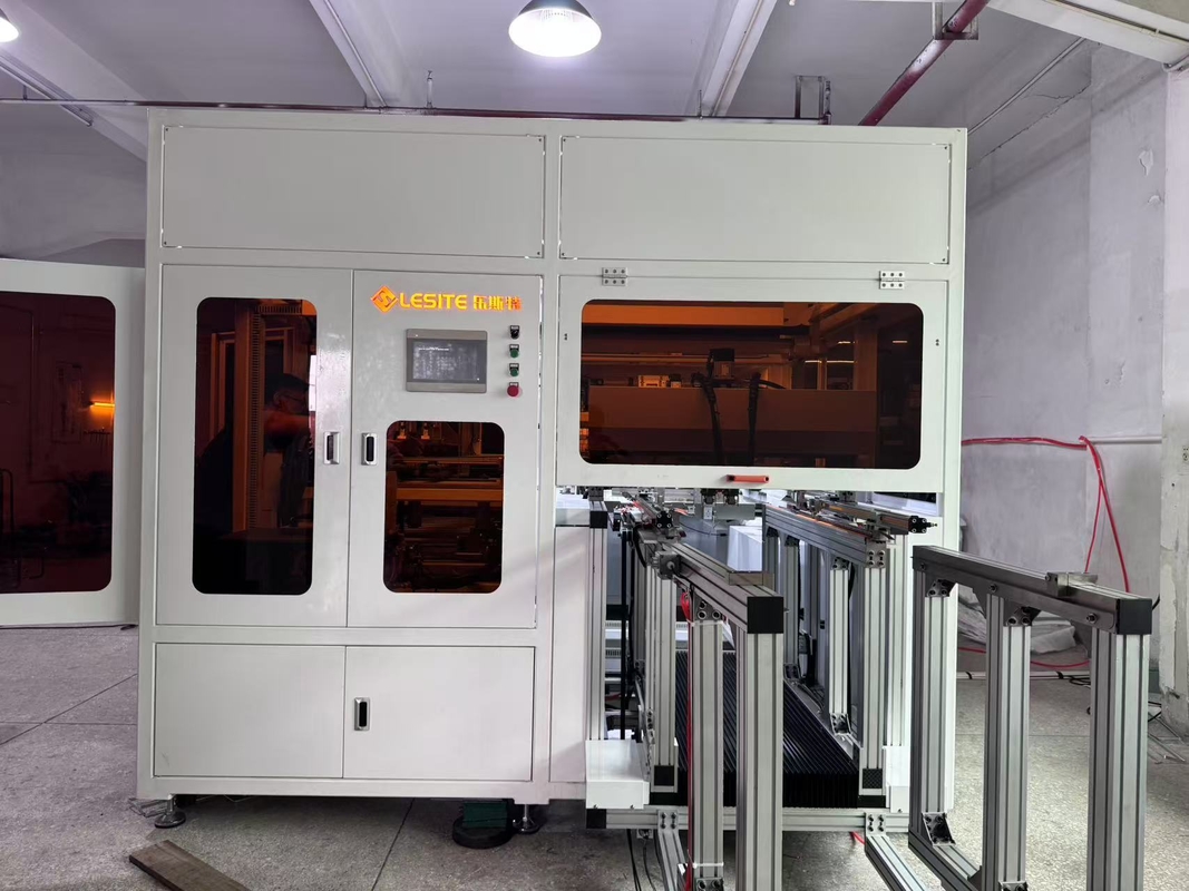 LESITE 20KW स्वचालित एयर बैग फ़िल्टर उत्पादन लाइन 220V